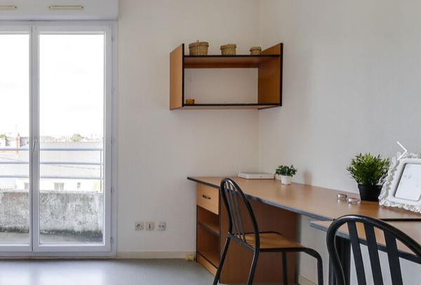 Appartement Nantes 1 pièce20 m2 avec balcon