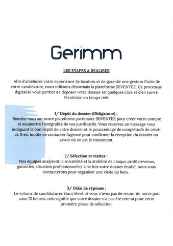 Location Appartement 4 pièces SAINT-MARTIN-D'HERES (38400) - 2 rue commandant Komarov - 79.5m² 951.71 €/mois - Gerimm