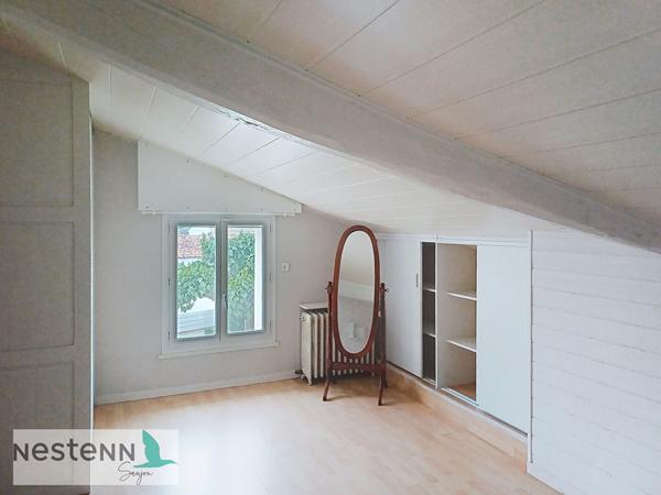 A vendre,charentaise, à Saujon,130m², 4 chambres, garage, 314 m² de terrain