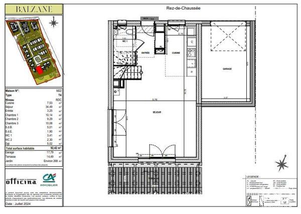 Maison à vendre 4 pièces 92 m² Couëron