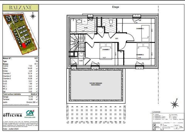 Maison à vendre 4 pièces 92 m² Couëron