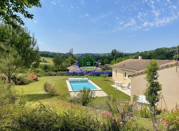 A vendre: Maison de type T6 de 130m² avec piscine, carport et grand jardin