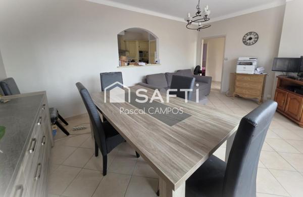 Maison t4 de 91 m² avec double garage sur un terrain de 1050m²