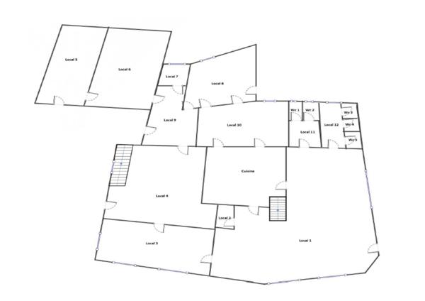 Hôtel-restaurant à vendre 759 m² Dabo