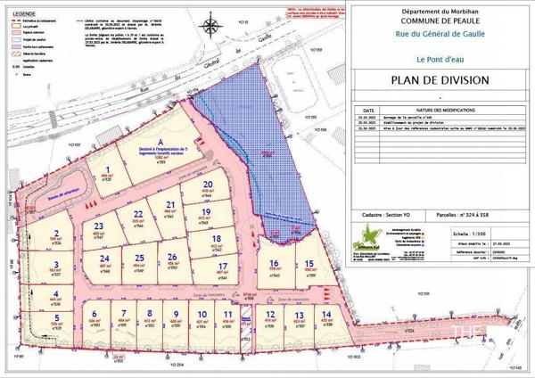 Terrain - Vendu - 435 m² - PEAULE | The Door Man