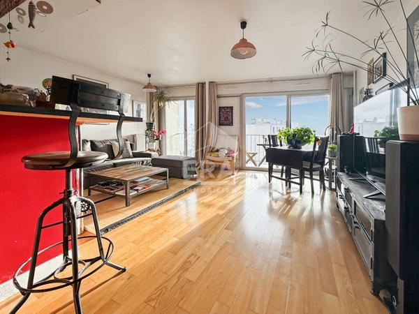 Appartement Montreuil 3 pièce(s) 65.57 m2 avec balcon,  cave et parking