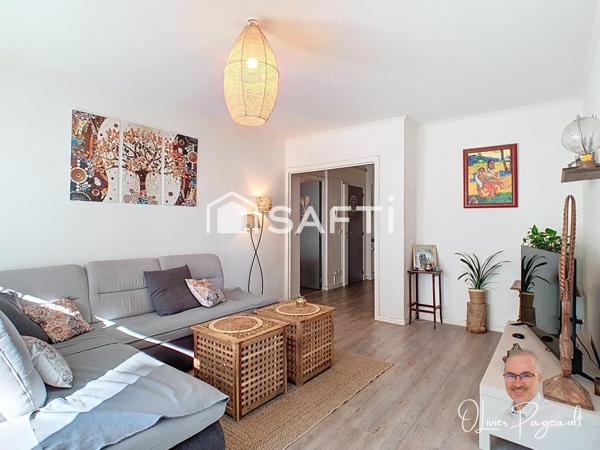 T4 familial à Moulin à Vent : calme, volumes et commodités