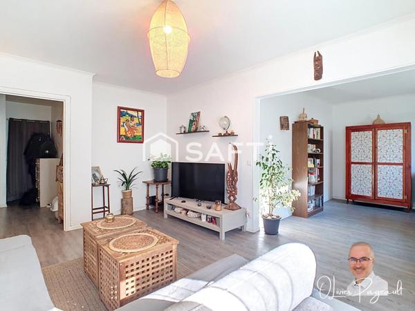 T4 familial à Moulin à Vent : calme, volumes et commodités