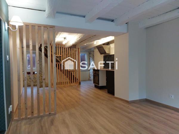 Maison de ville 3 pièces.