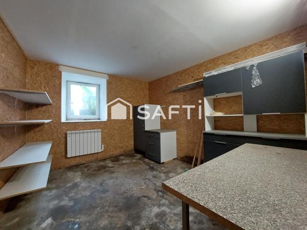 Maison de ville 3 pièces.