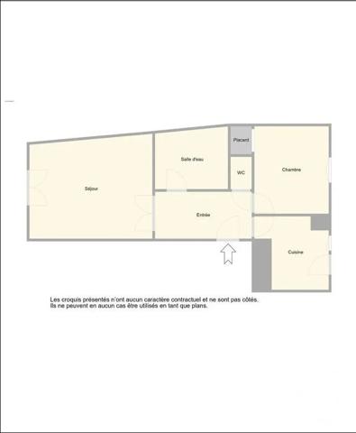 Appartement F2 à vendre  2 pièces - 54,32 m 2   NICE  - 06