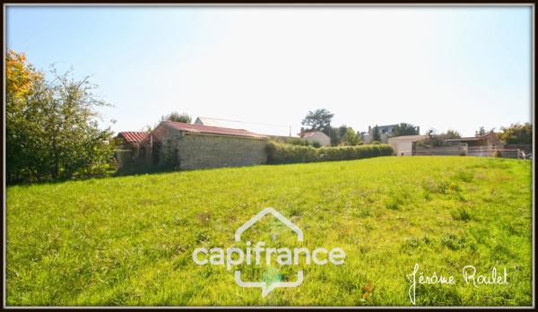 Maison en pierre à vendre 6 pièces 4 chambres terrain 4 700 m² en partie constructible avec dépendances Champigny-En-Rochereau (86)