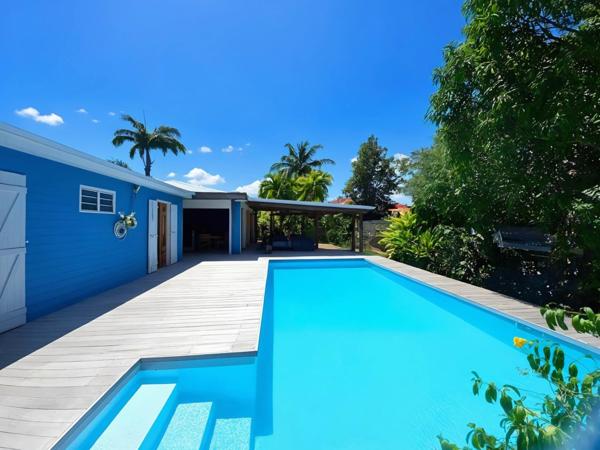 Rare Villa Familiale 4 Ch + Bungalow à 500m mer à vendre (971),Sainte-Anne Monmain