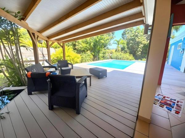 Rare Villa Familiale 4 Ch + Bungalow à 500m mer à vendre (971),Sainte-Anne Monmain