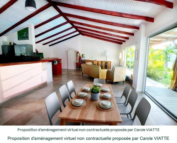 Rare Villa Familiale 4 Ch + Bungalow à 500m mer à vendre (971),Sainte-Anne Monmain