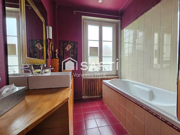 Charme d'une meulière (parquet, moulures, cheminée)