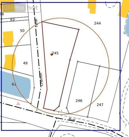 Terrain à Batir à vendre à Mozé-sur-Louet dans le Maine-et-Loire (49610), ref : 49008-105