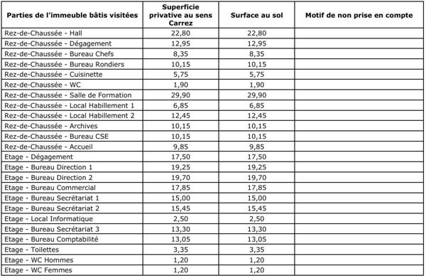 Murs commerciaux de 309 m² (280m² Carrez)