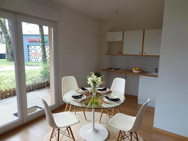 Nantes petit port T2 : 39 m2 avec Terrasse,  
Nantes 44300
