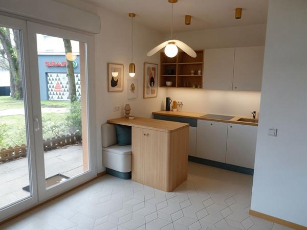 Nantes petit port T2 : 39 m2 avec Terrasse,  
Nantes 44300