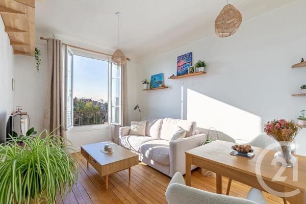 Appartement F2 à vendre  2 pièces - 38,75 m2 LA VARENNE ST HILAIRE - 94