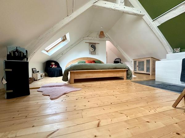 Ensemble de 3 maisons de ville  à pont L'Evêque