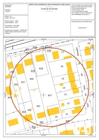Terrain à vendre 1 047 m² Yerres