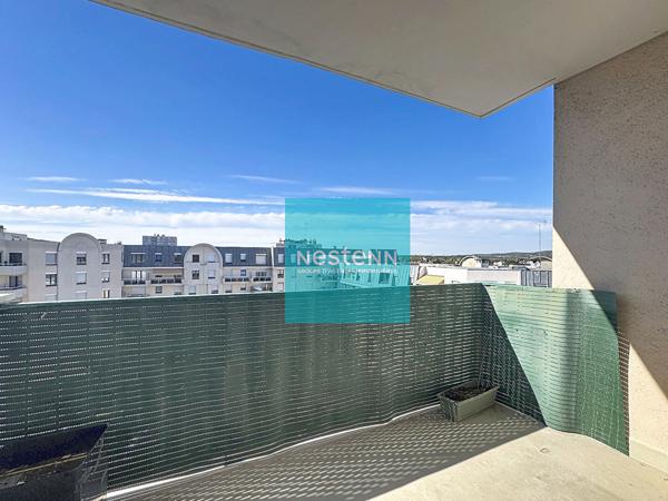 F2 avec balcon et cave - Centre-ville de Franconville - Résidence avec ascenseur