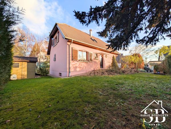 Blotzheim (68730) Maison raffinée, charme et modernité, beau terrain, EN IMPASSE