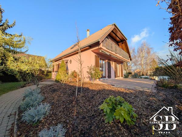 Blotzheim (68730) Maison raffinée, charme et modernité, beau terrain, EN IMPASSE