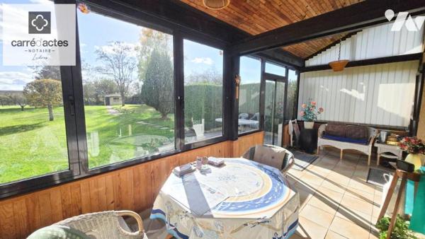 Maison de plain-pied lumineuse – 3 chambres – grand terrain arboré de 3000 m²