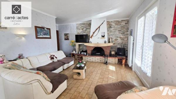 Maison de plain-pied lumineuse – 3 chambres – grand terrain arboré de 3000 m²