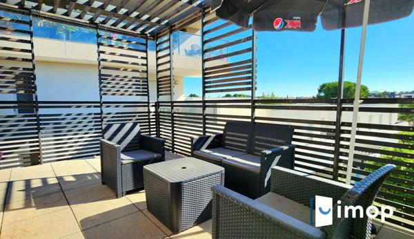 Beau 2 pièces avec grande terrasse