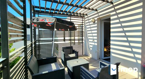 Beau 2 pièces avec grande terrasse