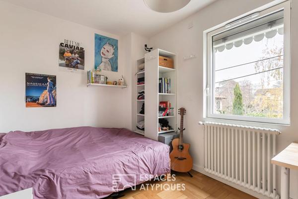 Maison familiale esprit bohème à Tassin