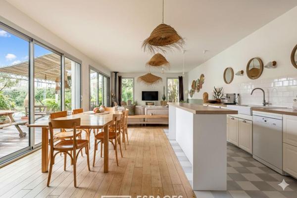 Maison familiale esprit bohème à Tassin