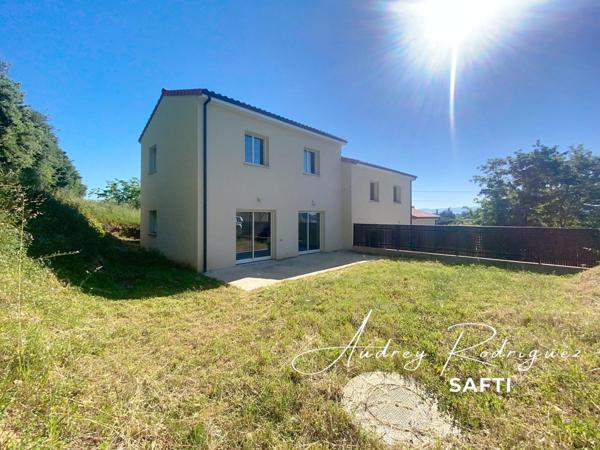 Maison jumelée neuve 2026 avec jardin