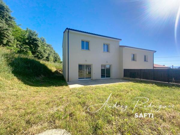 Maison jumelée neuve 2026 avec jardin