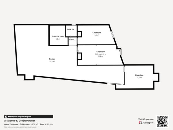 Pignan (34570) T5 duplex rénové avec parking à Pignan