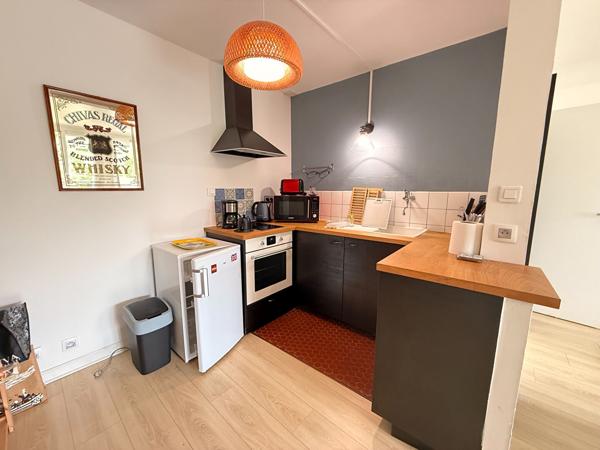 29680 ROSCOFF Roscoff, dans résidence sécurisée, appartement T2 de 49 m² en rez-de-jardin avec balcons