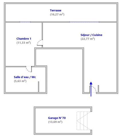 Appartement à vendre 2 pièces 40 m² Marseille 8
