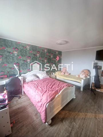 Maison individuelle avec 3 chambres, jardin et terrasse !