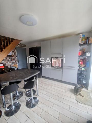 Maison individuelle avec 3 chambres, jardin et terrasse !