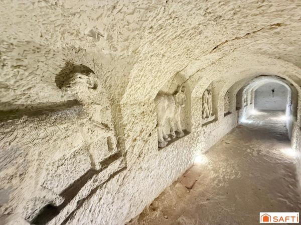 Propriété d'exception - Manoir du XVI siècle avec maison de gardien; dépendances et caves troglodytes