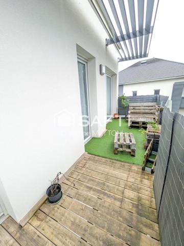 SALES 74150 - appartement T4 avec garage double