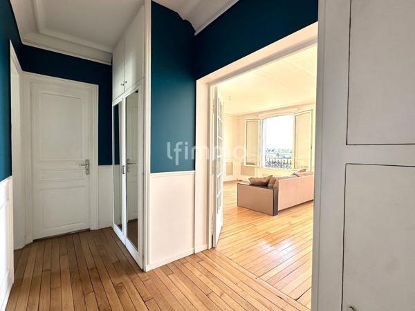 Saint Mandé Sud- Appartement Familial 108m2-5P/3CH- 2 Caves- 5è Etage
