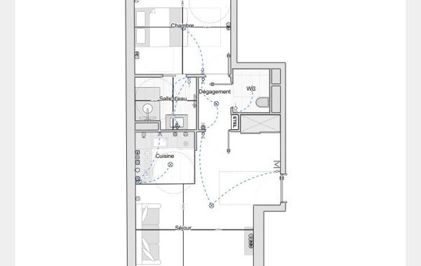 Vente Appartement P2 2P 43m2 - 2 balcons 11m2 - PK neuf Le perreux-sur-marne   