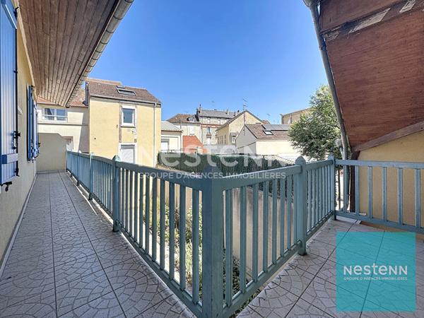 Appartement de 3 pièces avec un balcon à vendre au coeur de Montereau Fault Yonne