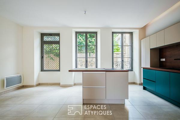 Duplex dans l’ancien hôtel particulier Niortais