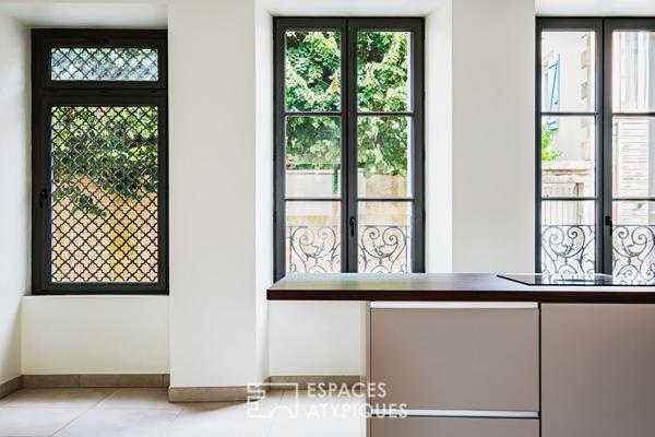 Duplex dans l’ancien hôtel particulier Niortais